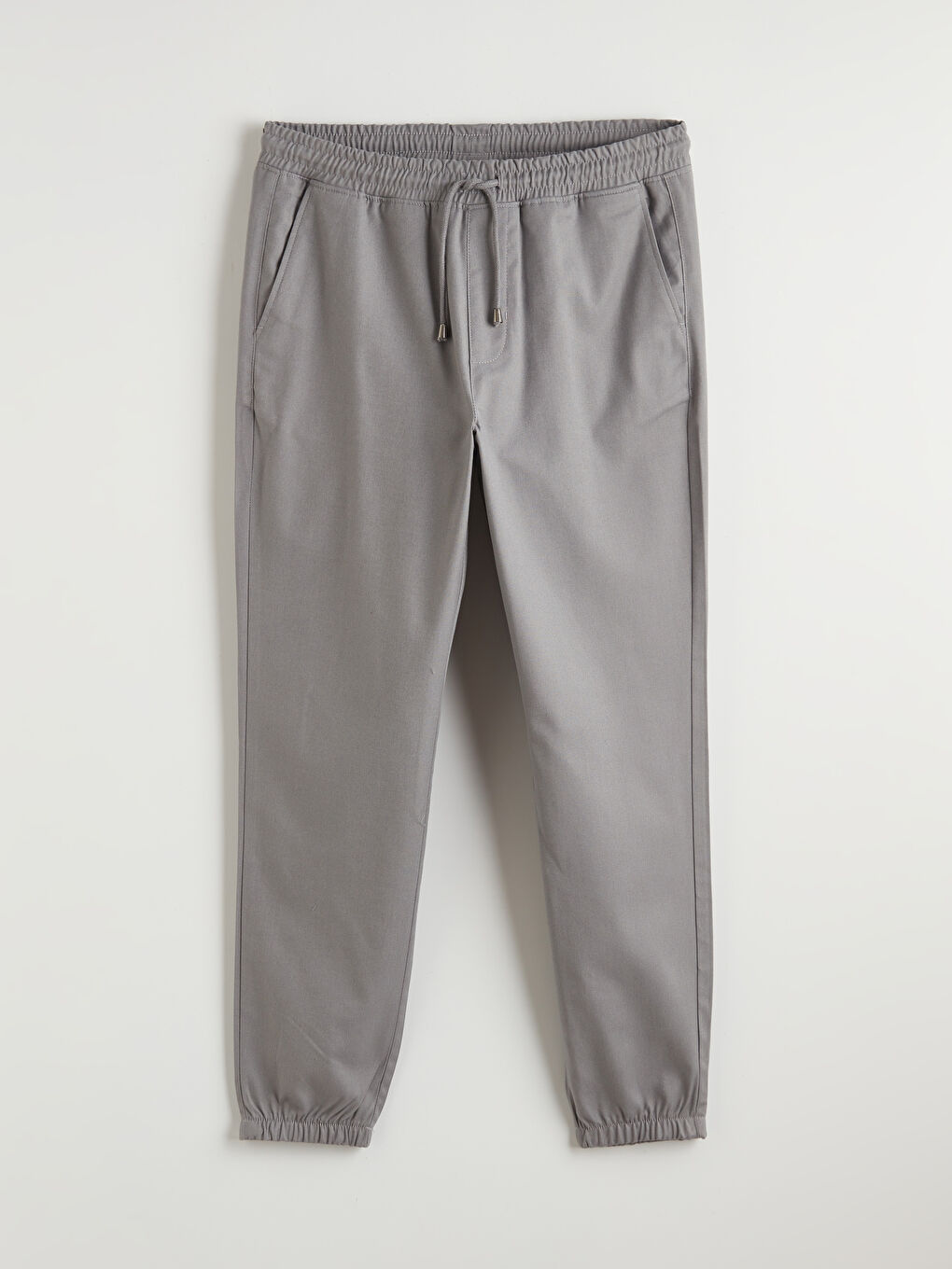 Antrasit Standart Kalıp Erkek Jogger Pantolon-4