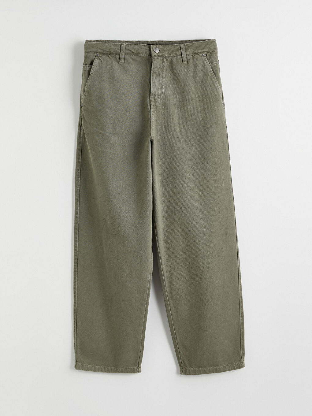 Haki Rahat Kalıp Erkek Pantolon