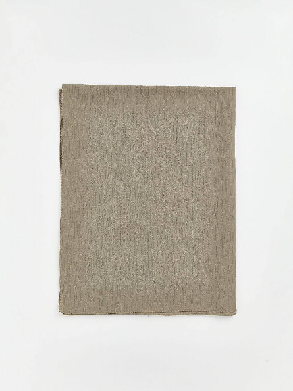 Bej Kadın Basic Şal-1