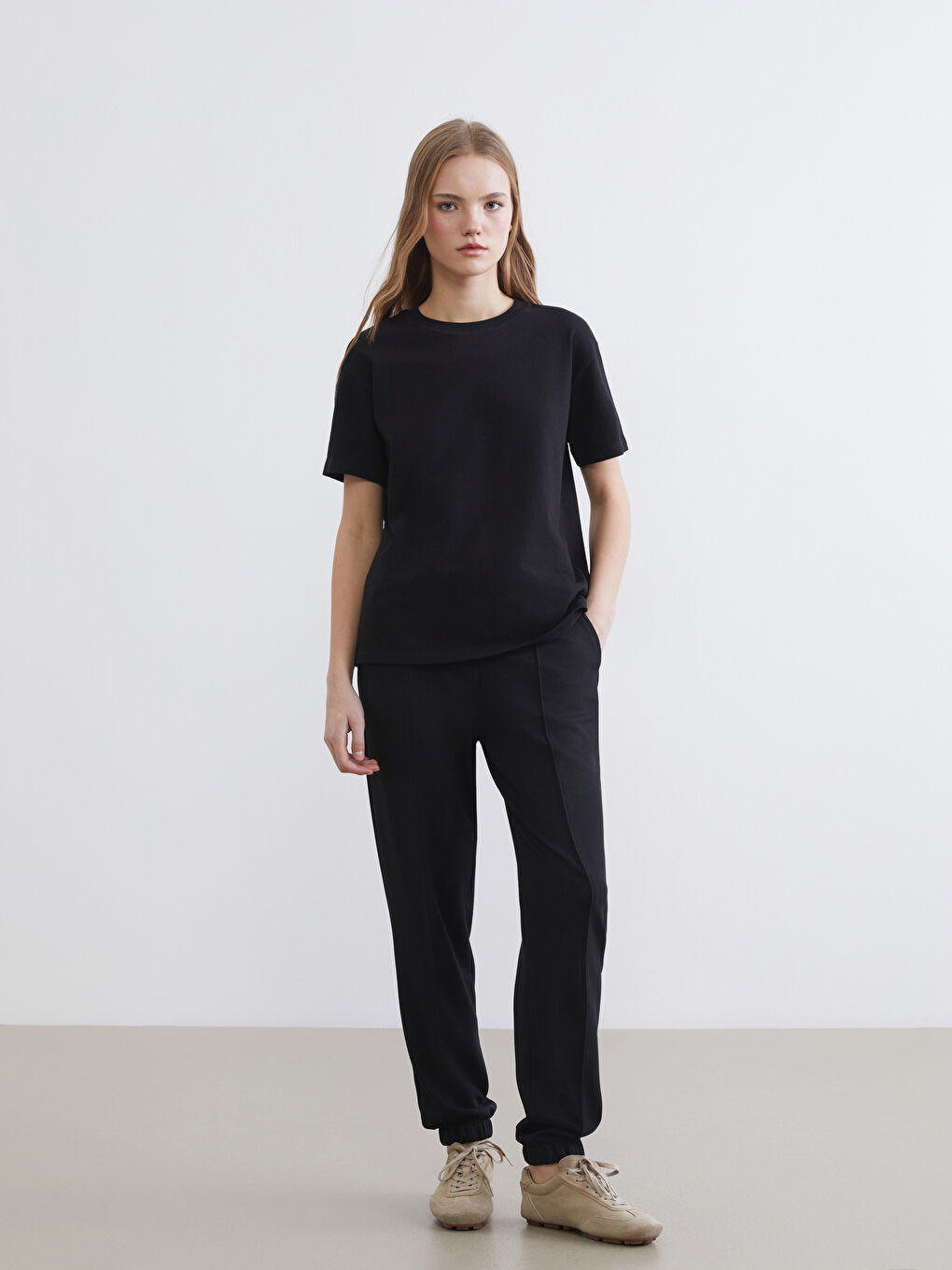 Soft Touch Women's Joggers with Elastic Waistband