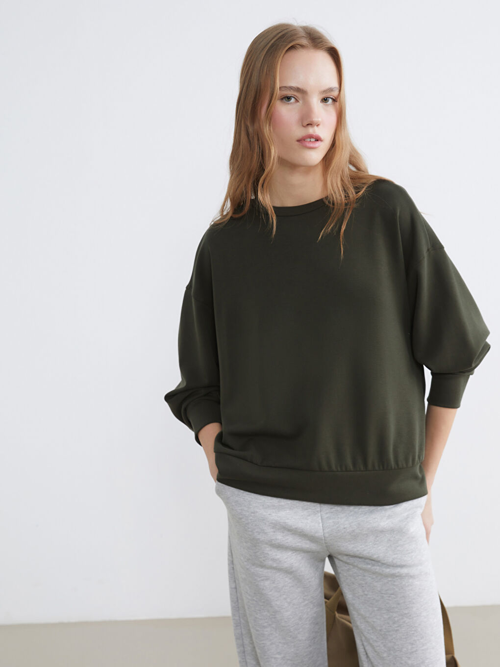 Soft Touch Oversized Women's Sweatshirt
