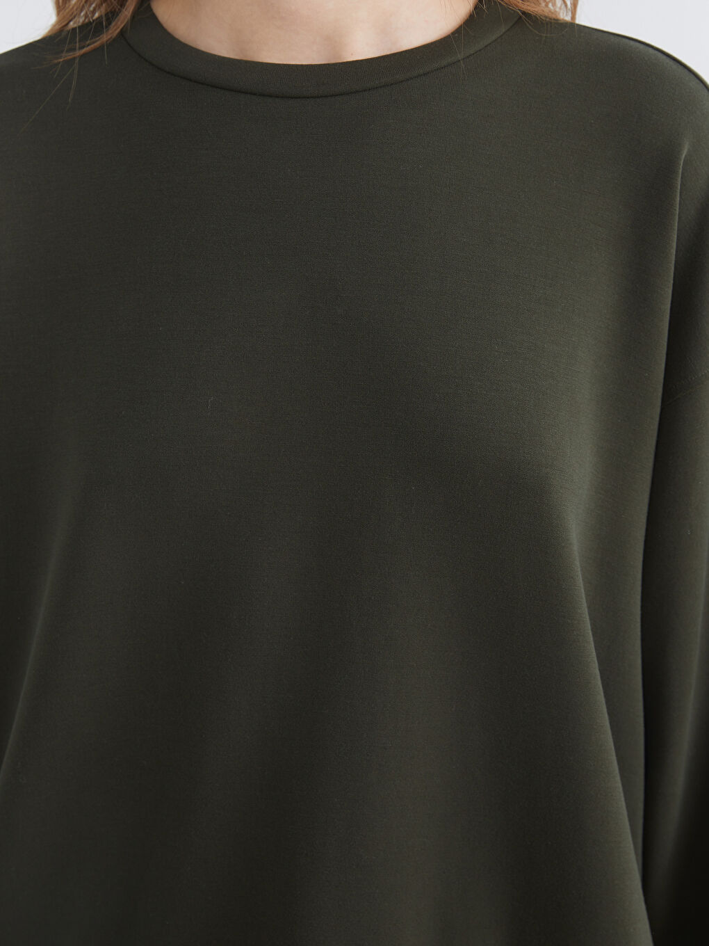 Soft Touch Oversized Women's Sweatshirt-2