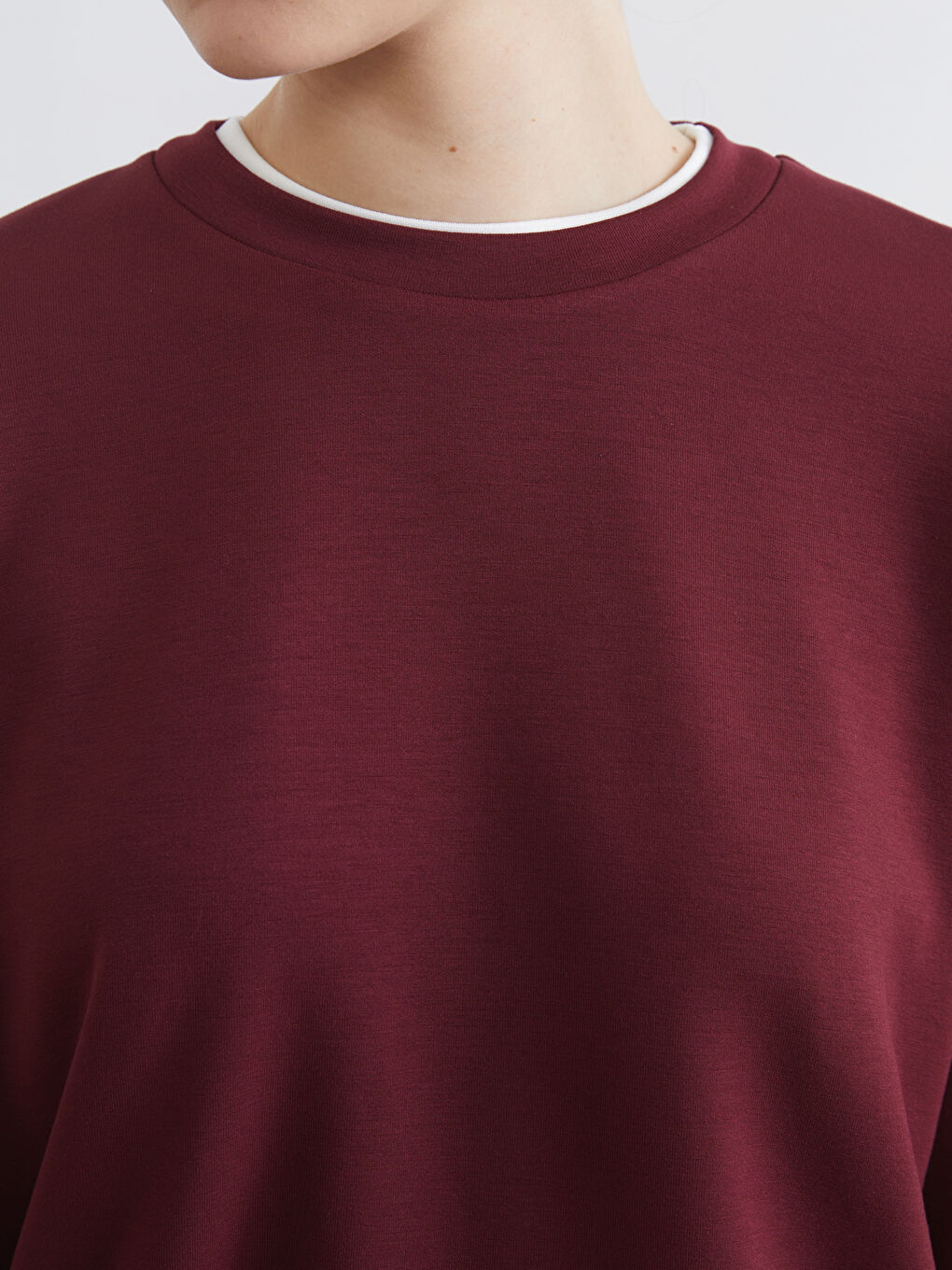 Mürdüm Soft Touch Oversize Kadın Sweatshirt-2