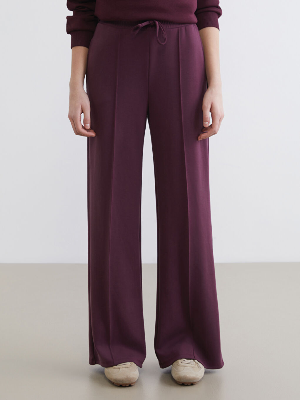 Soft Touch Women's Joggers with Elastic Waistband-1