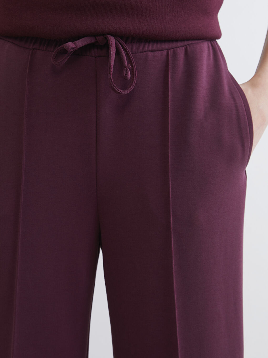 Soft Touch Women's Joggers with Elastic Waistband-2