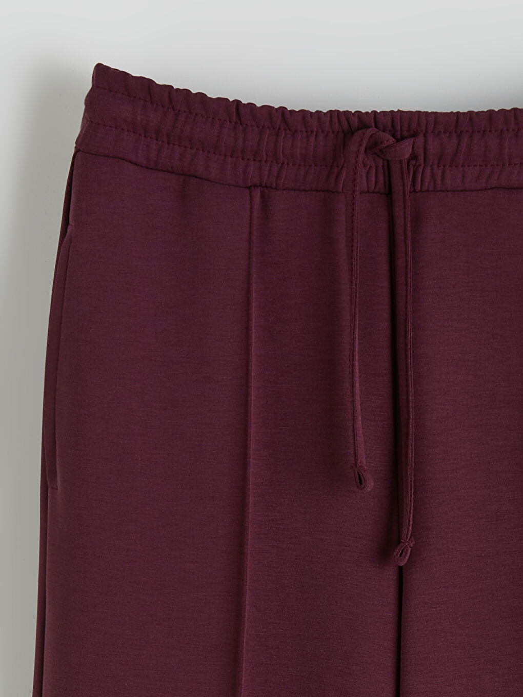 Mürdüm Beli Lastikli Soft Touch Kadın Eşofman Altı	-1