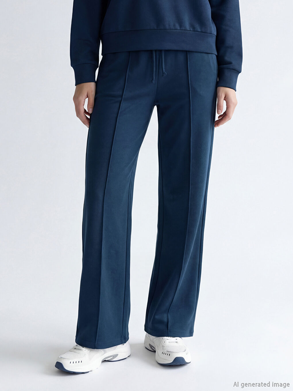 Soft Touch Women's Sweatpants with Elastic Waistband-1