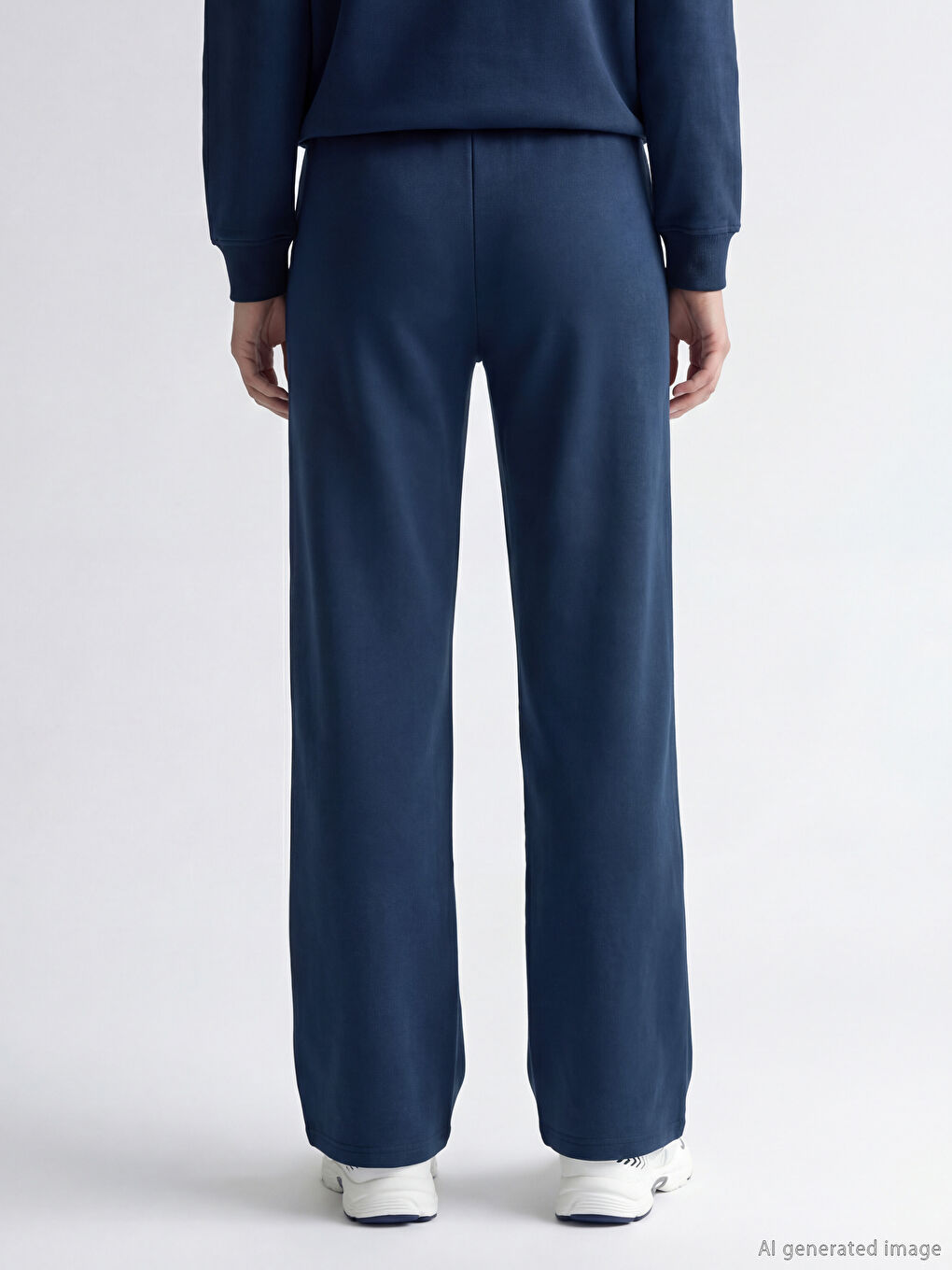 Soft Touch Women's Sweatpants with Elastic Waistband-3