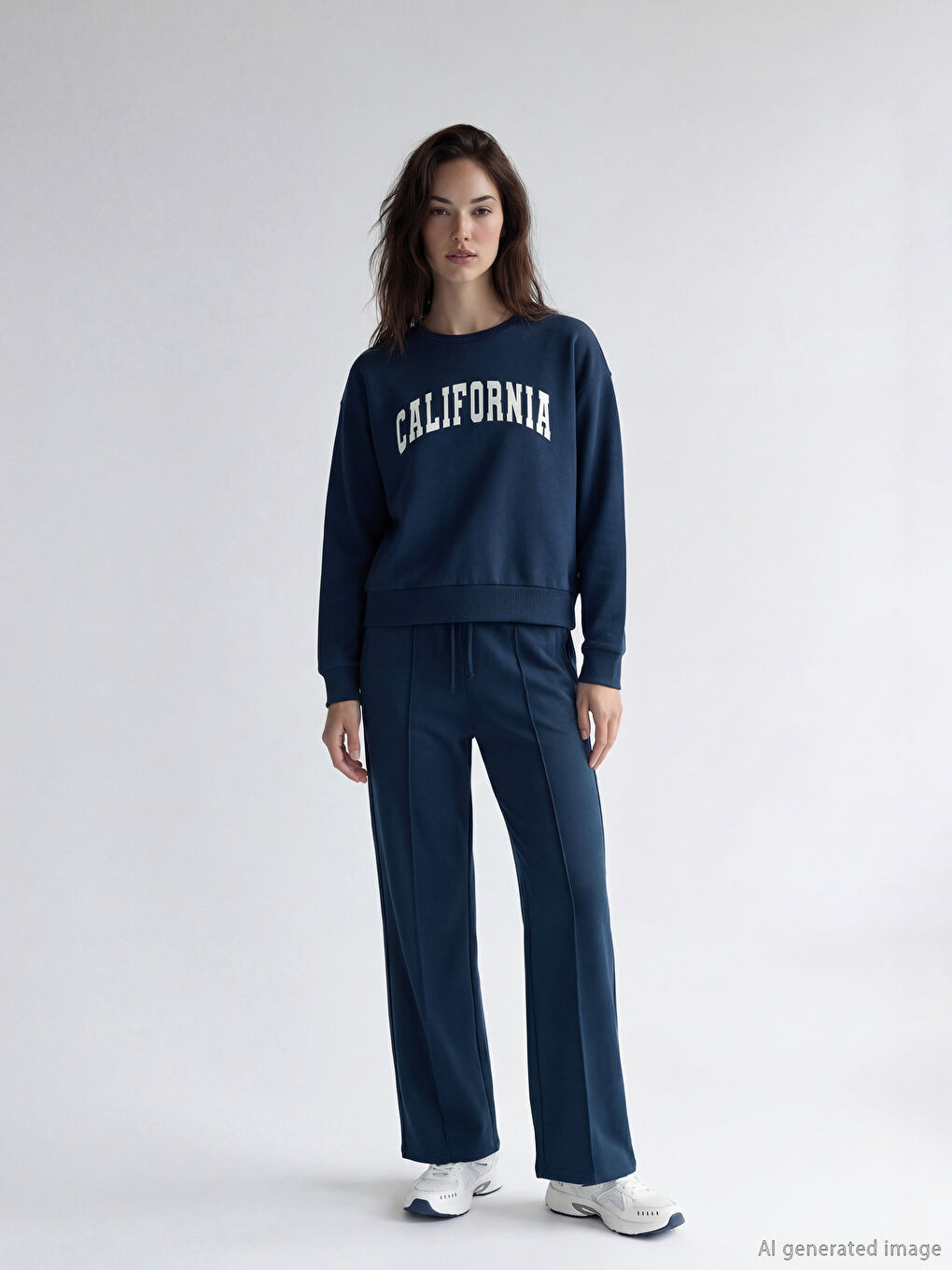 Sweat-shirt MARINE Femme-1