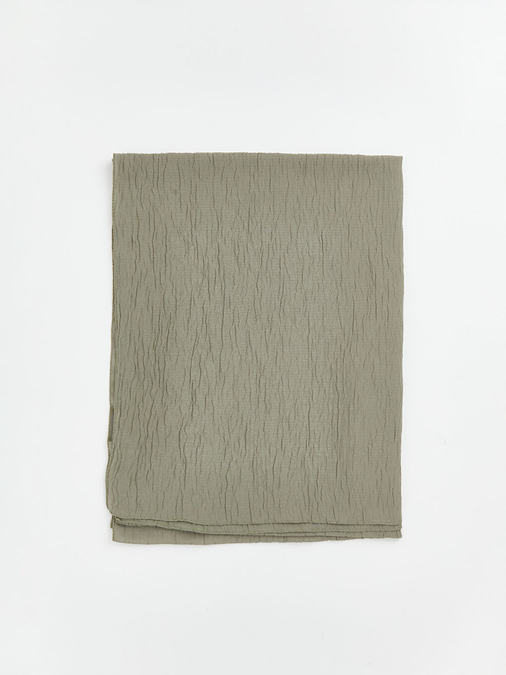 Yeşil Dökümlü Kadın Şal-1