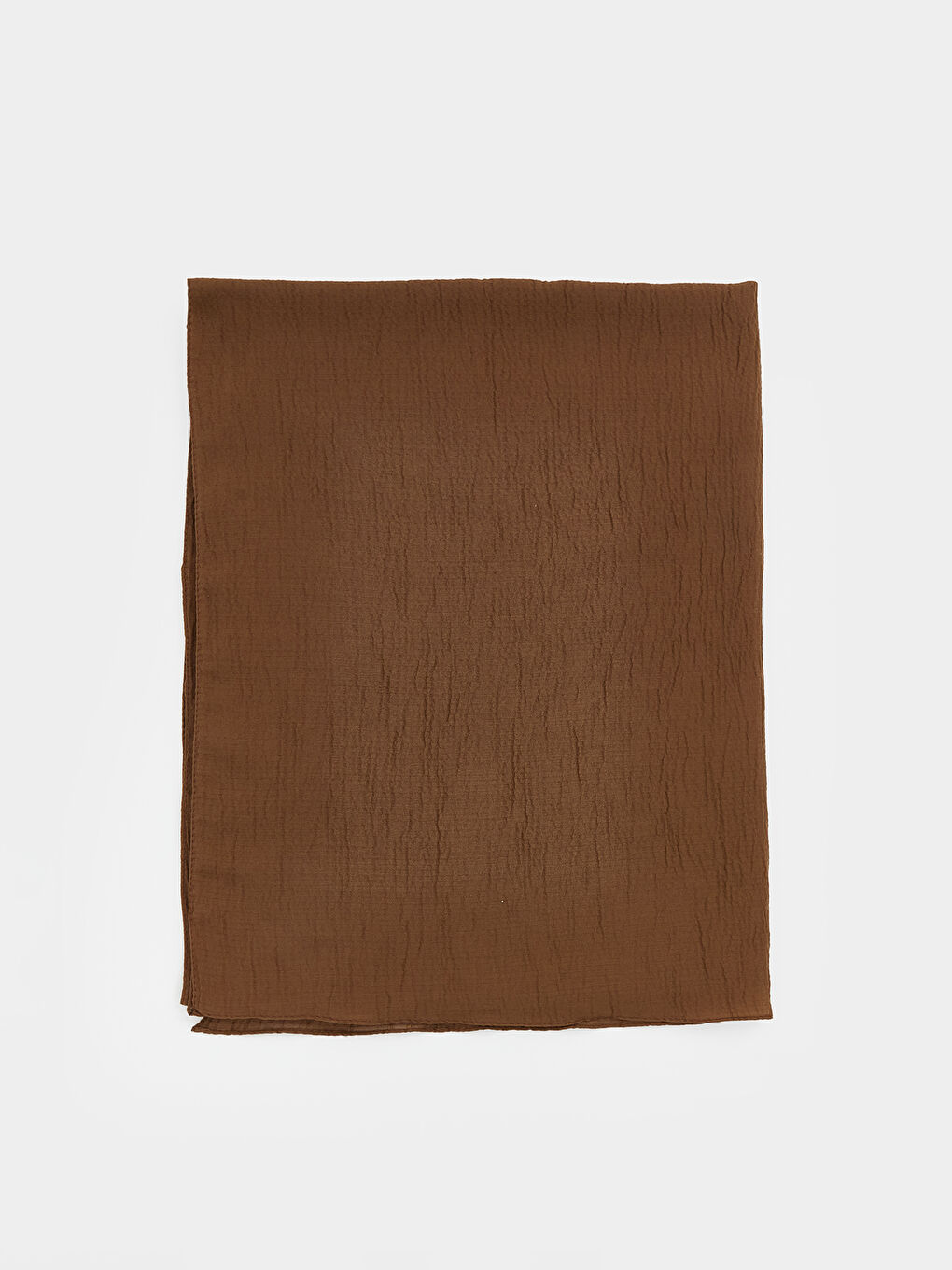 Kahverengi Dökümlü Kadın Şal-1