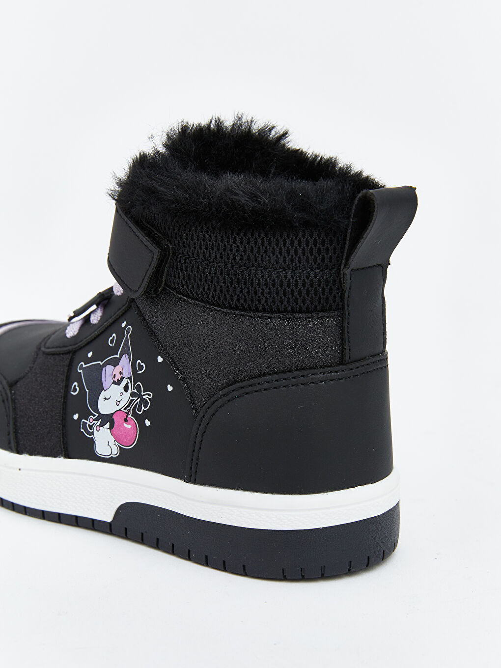 Siyah Kuromi Baskılı Kız Bebek Bot-5