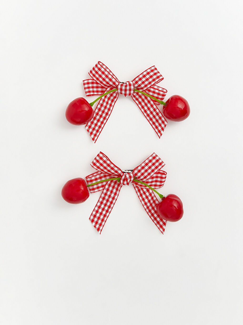 Karışık Kirazlı Kadın Mandal Toka Seti 2'li