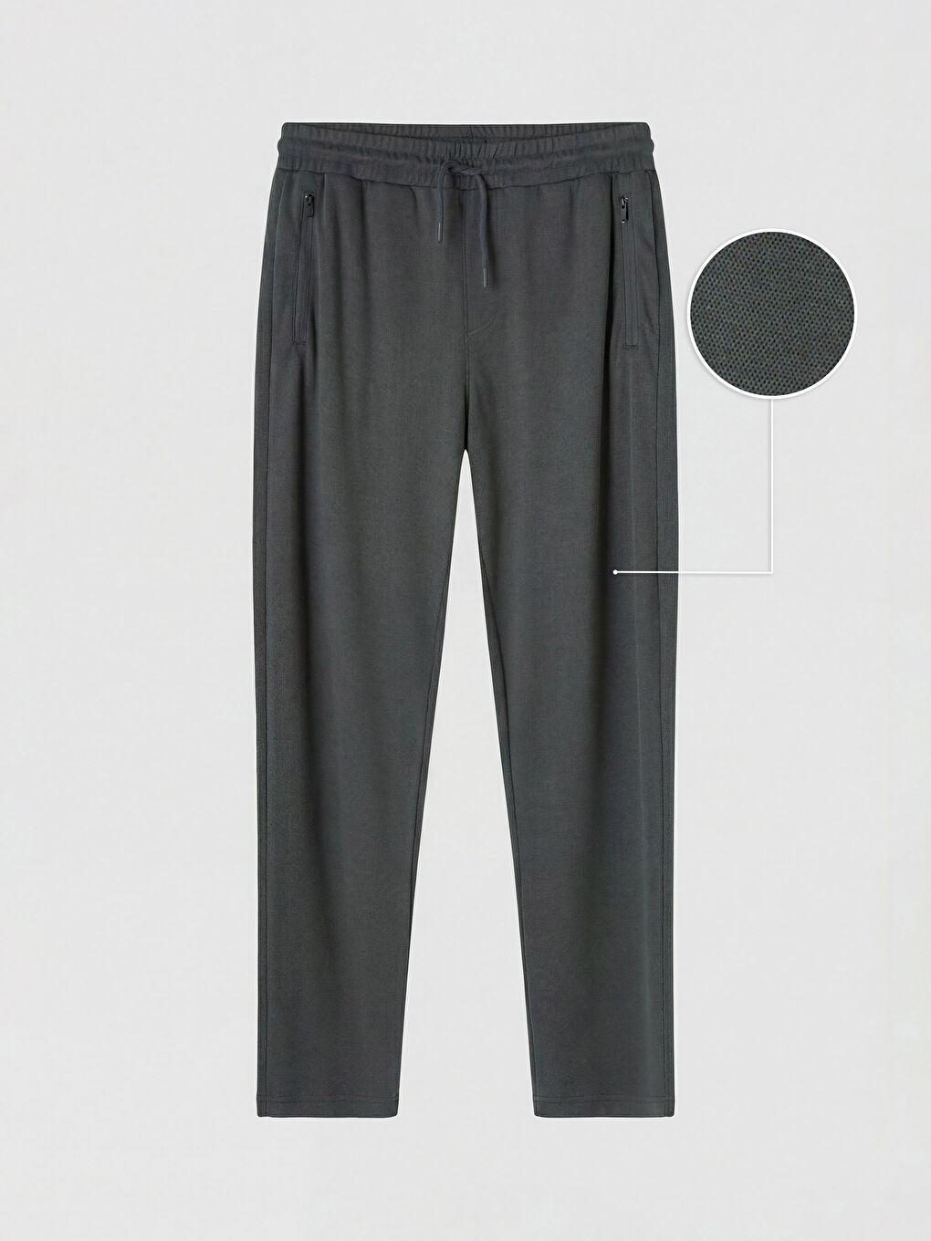 Antrasit Regular Fit Erkek Eşofman Altı