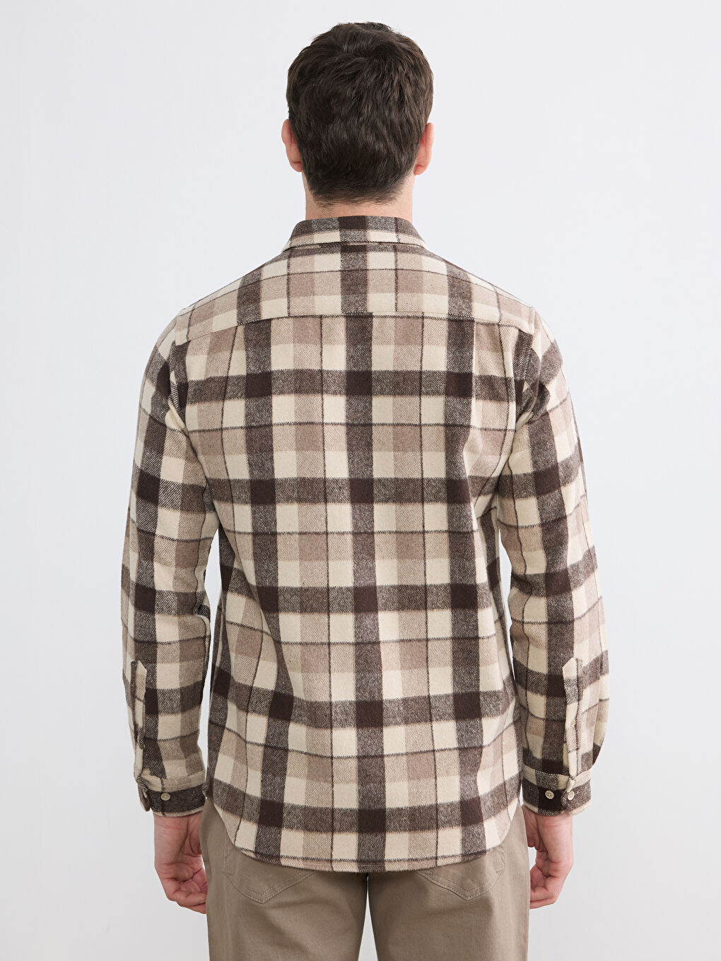 Cămașă Regular Fit Bărbați Carouri-3