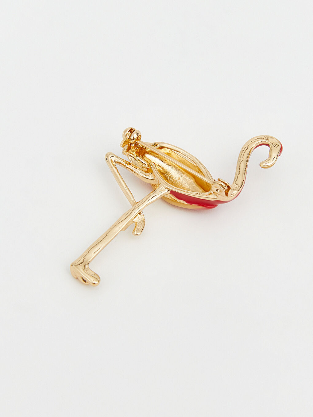 Flamingo Figured Woman Brooch-1
