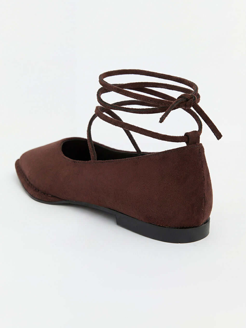 Kahverengi Bilekten Bağlamalı Kadın Klasik Ayakkabı-2