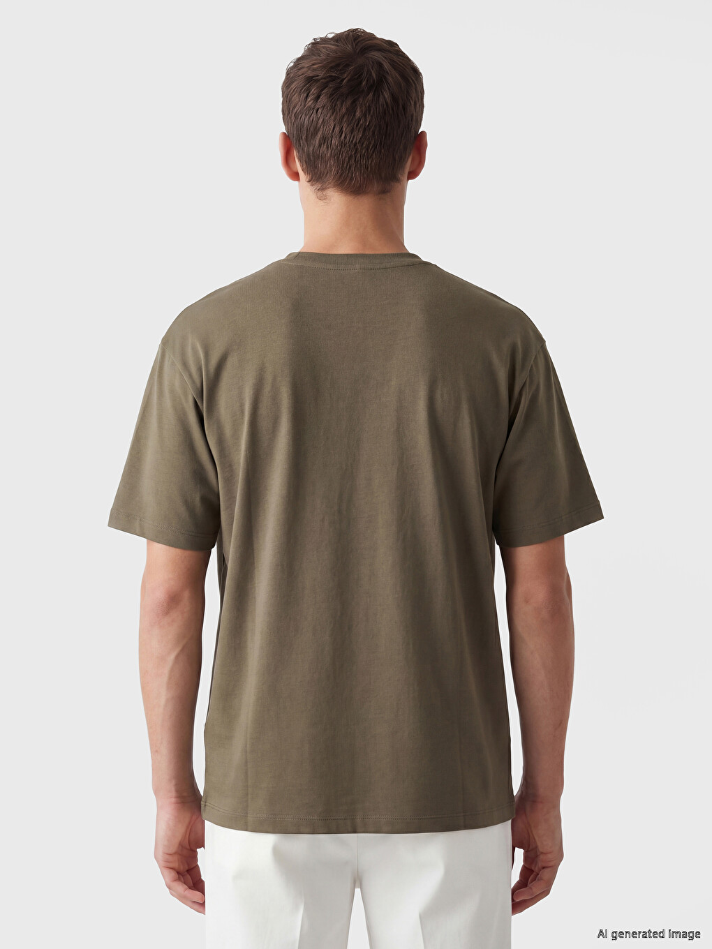 Relax Fit Crew Neck Men's T-Shirt-3