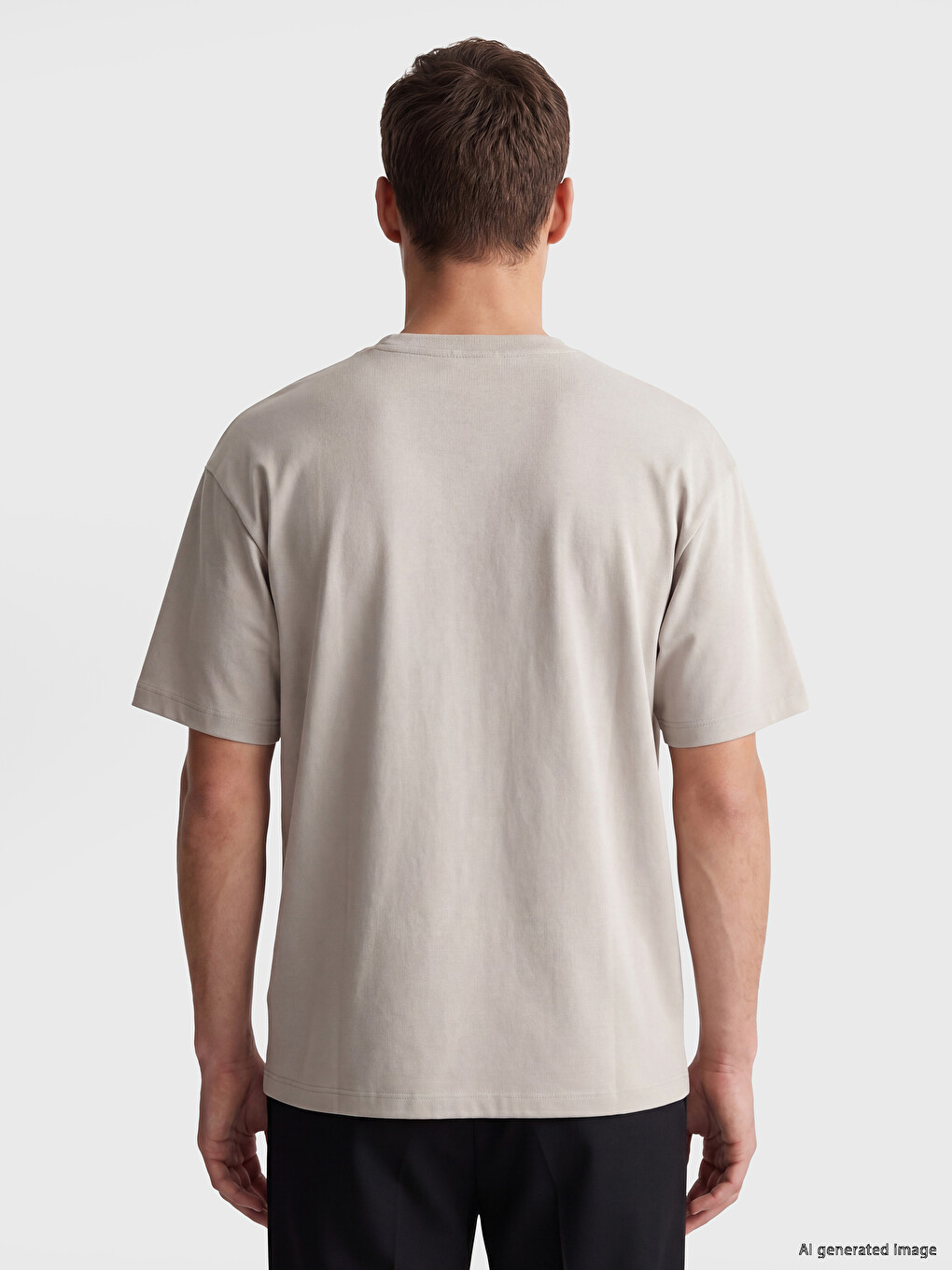 Relax Fit Crew Neck Men's T-Shirt-3