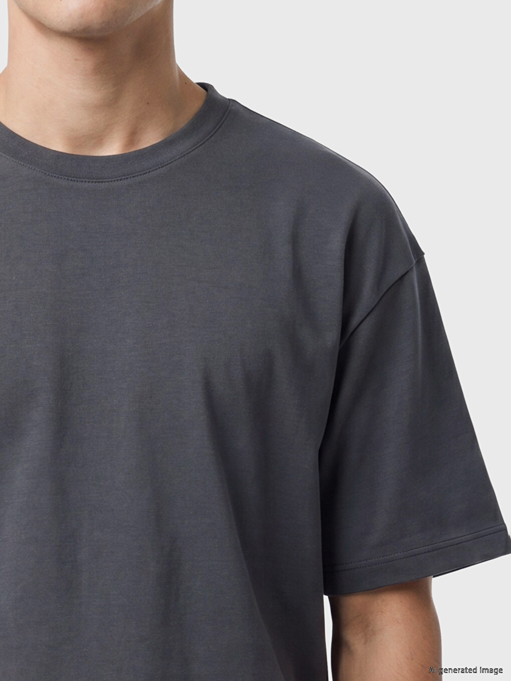 Relax Fit Crew Neck Men's T-Shirt-2