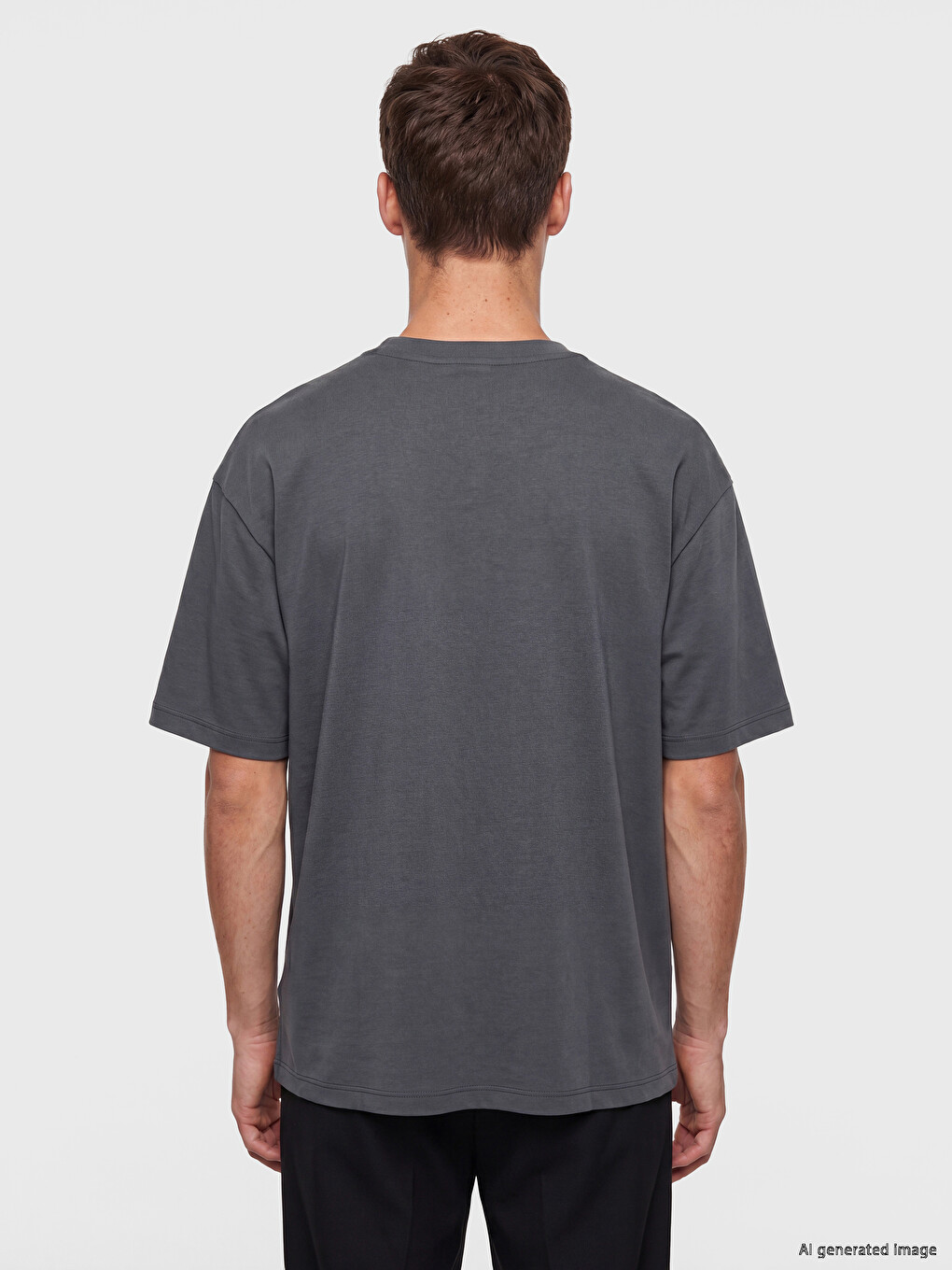 Relax Fit Crew Neck Men's T-Shirt-3