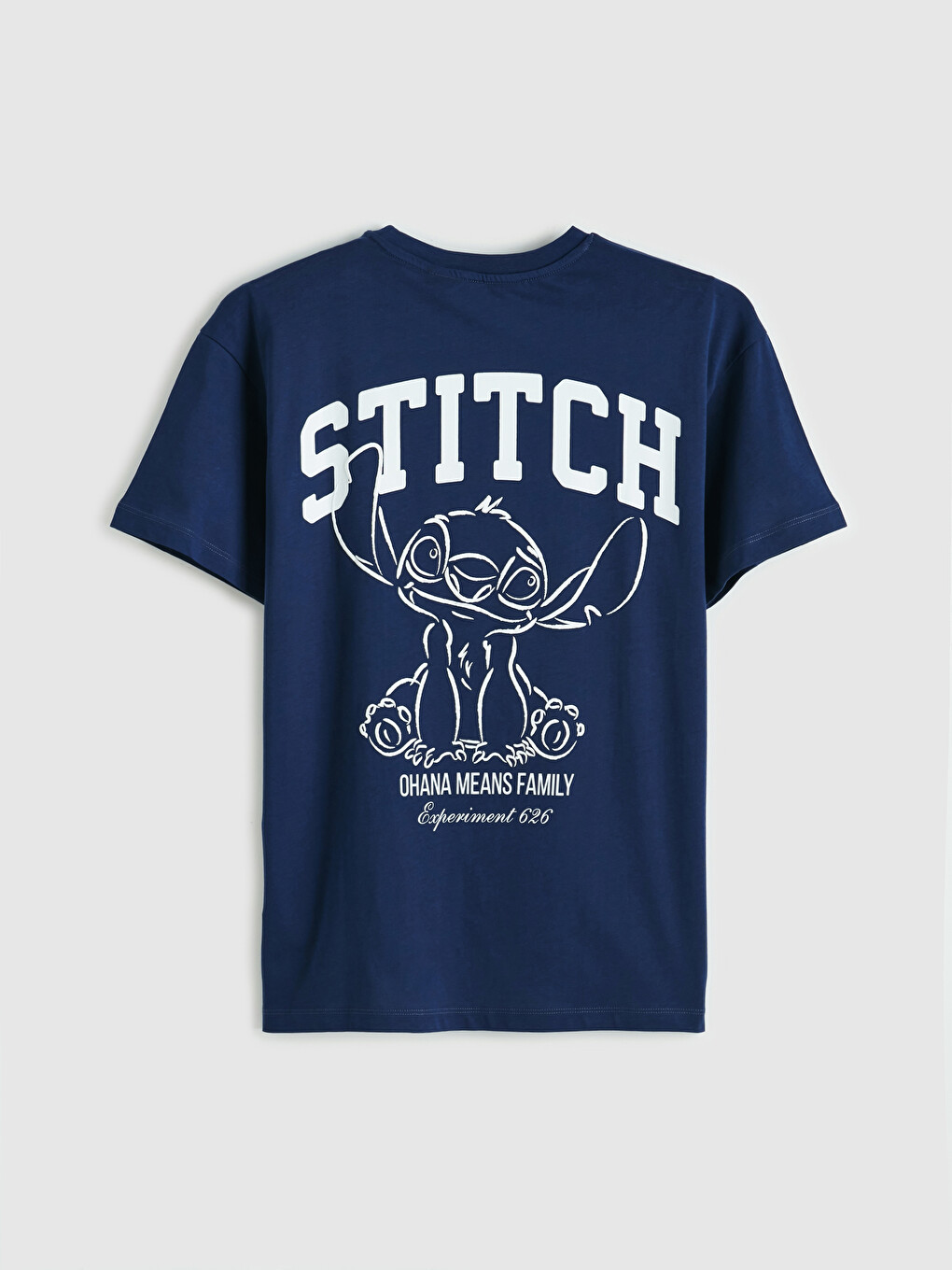Ženska Majica Sa Okruglim Izrezom I Štampom Stitch-4
