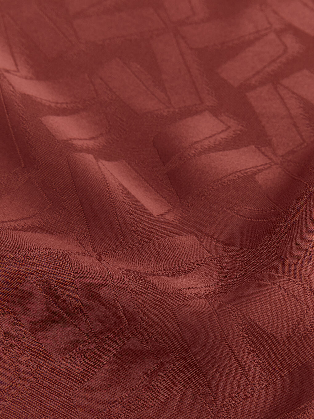 Bordo Desenli Kadın Şal-2