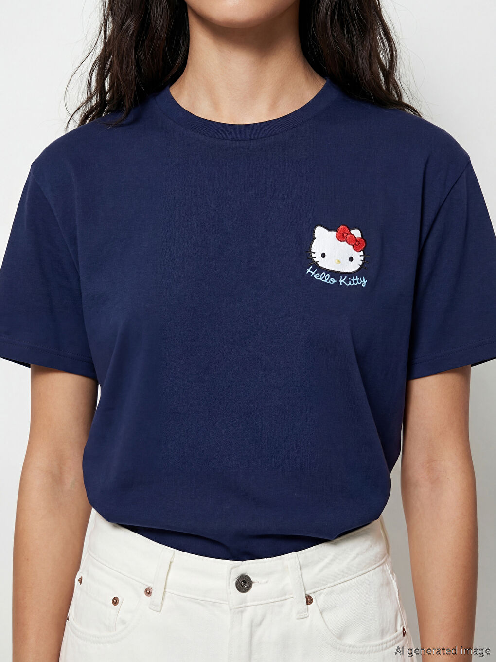 Hello Kitty Printed Women's T-Shirt-2