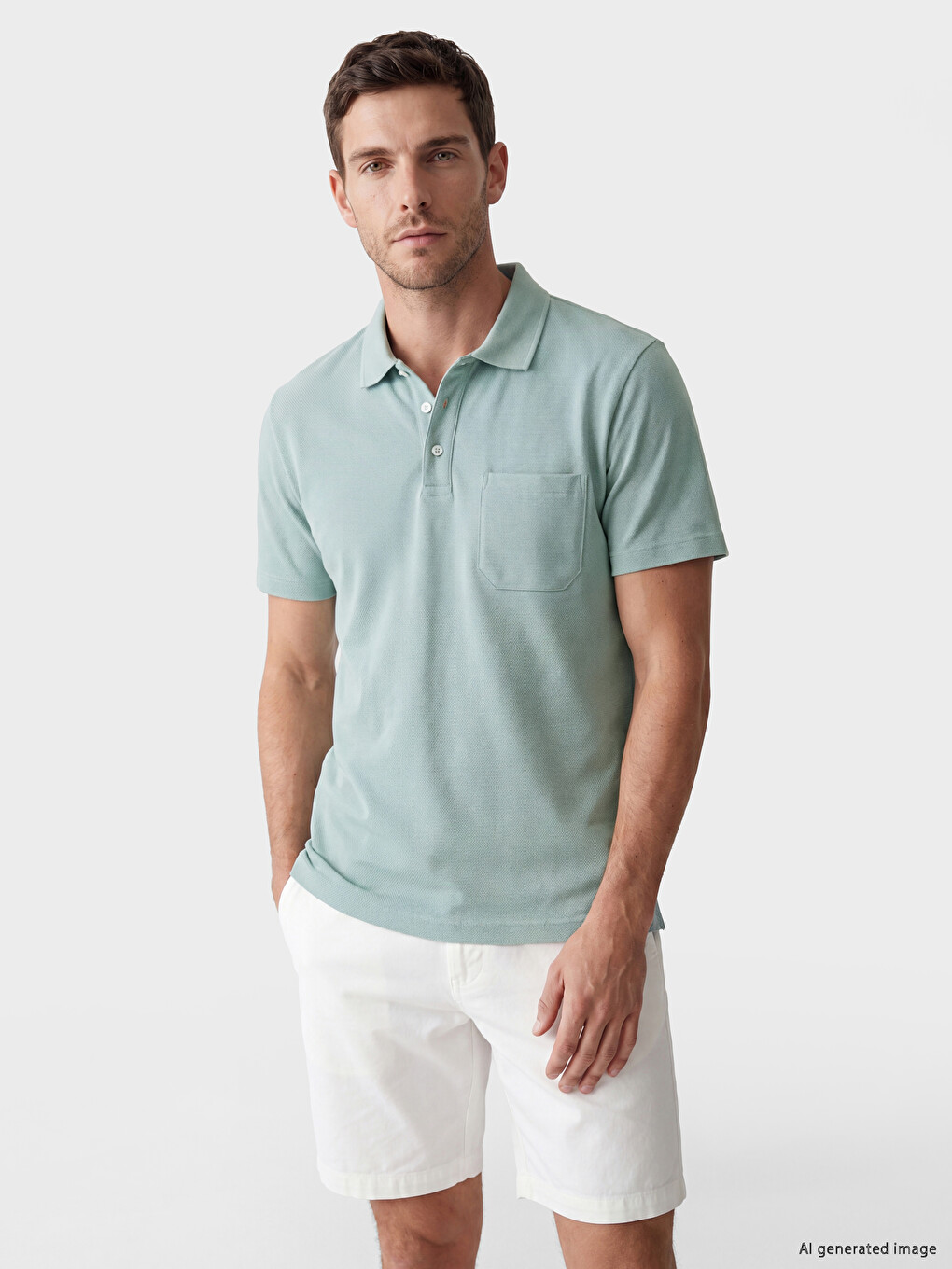 Polo Collar Men's T-Shirt