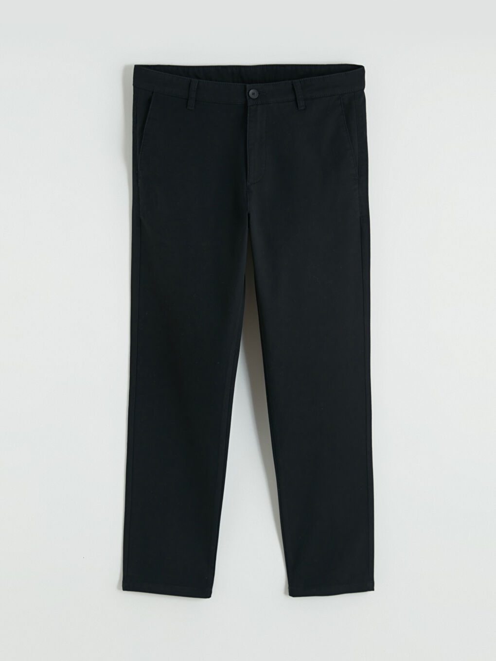 Siyah Slim Fit Gabardin Erkek Pantolon