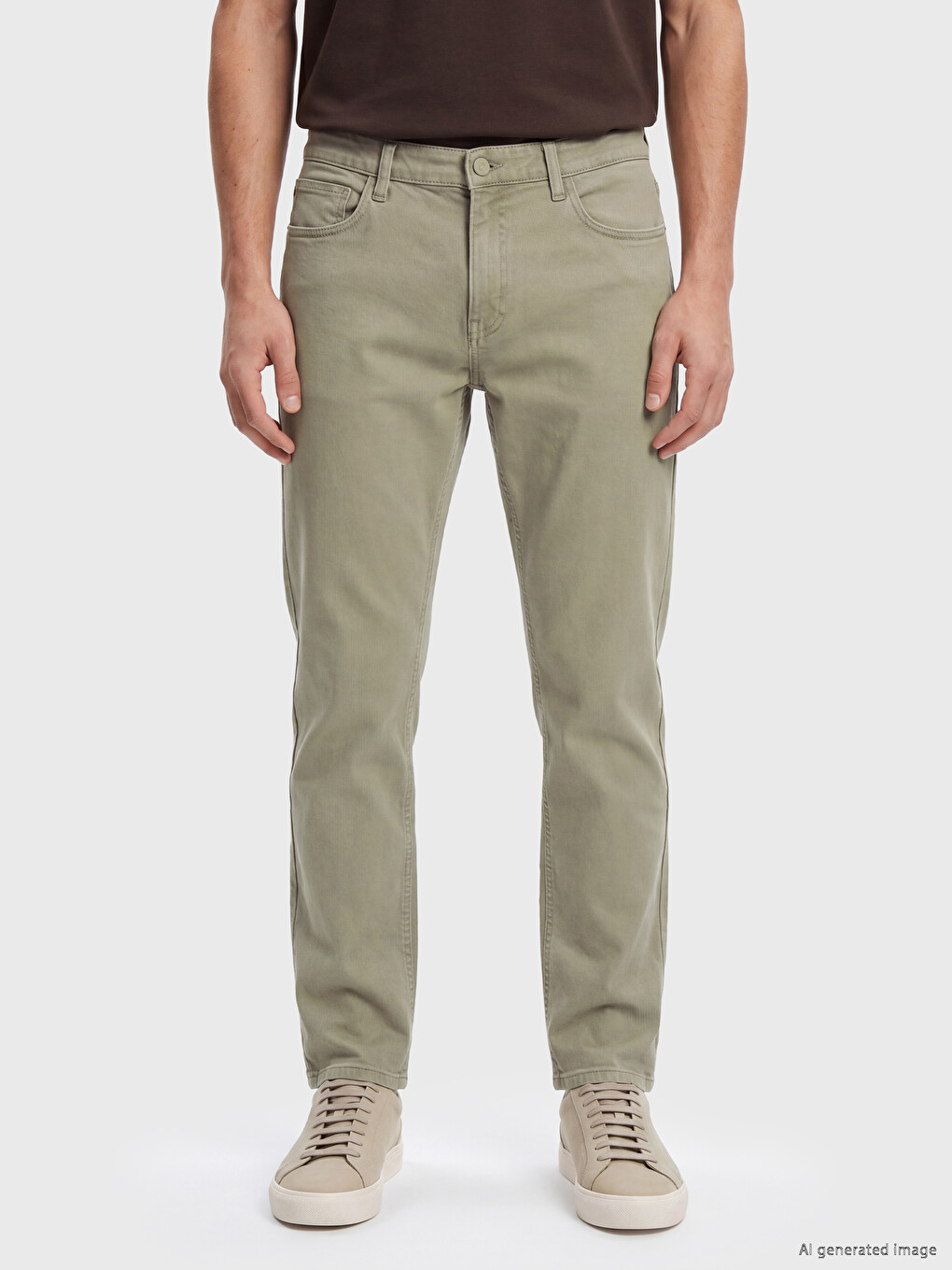 Man Green Jeans-1