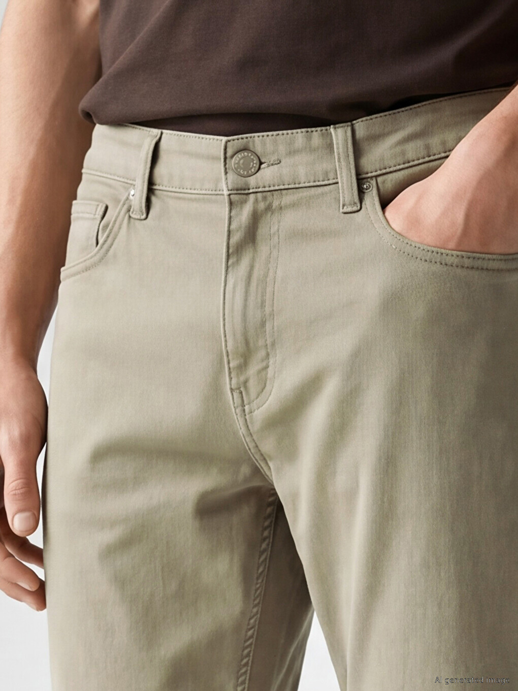 Man Green Jeans-2