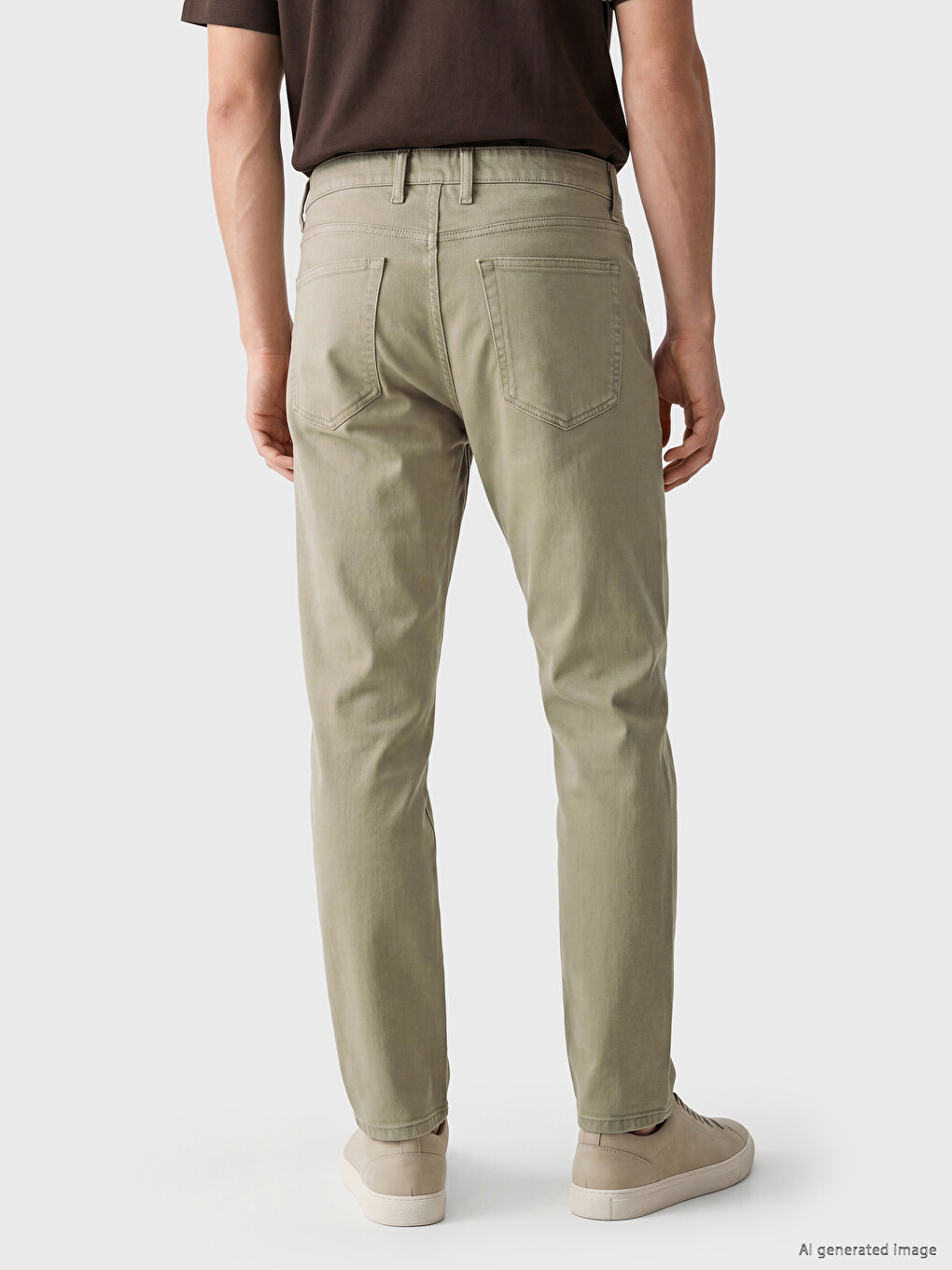 Man Green Jeans-3