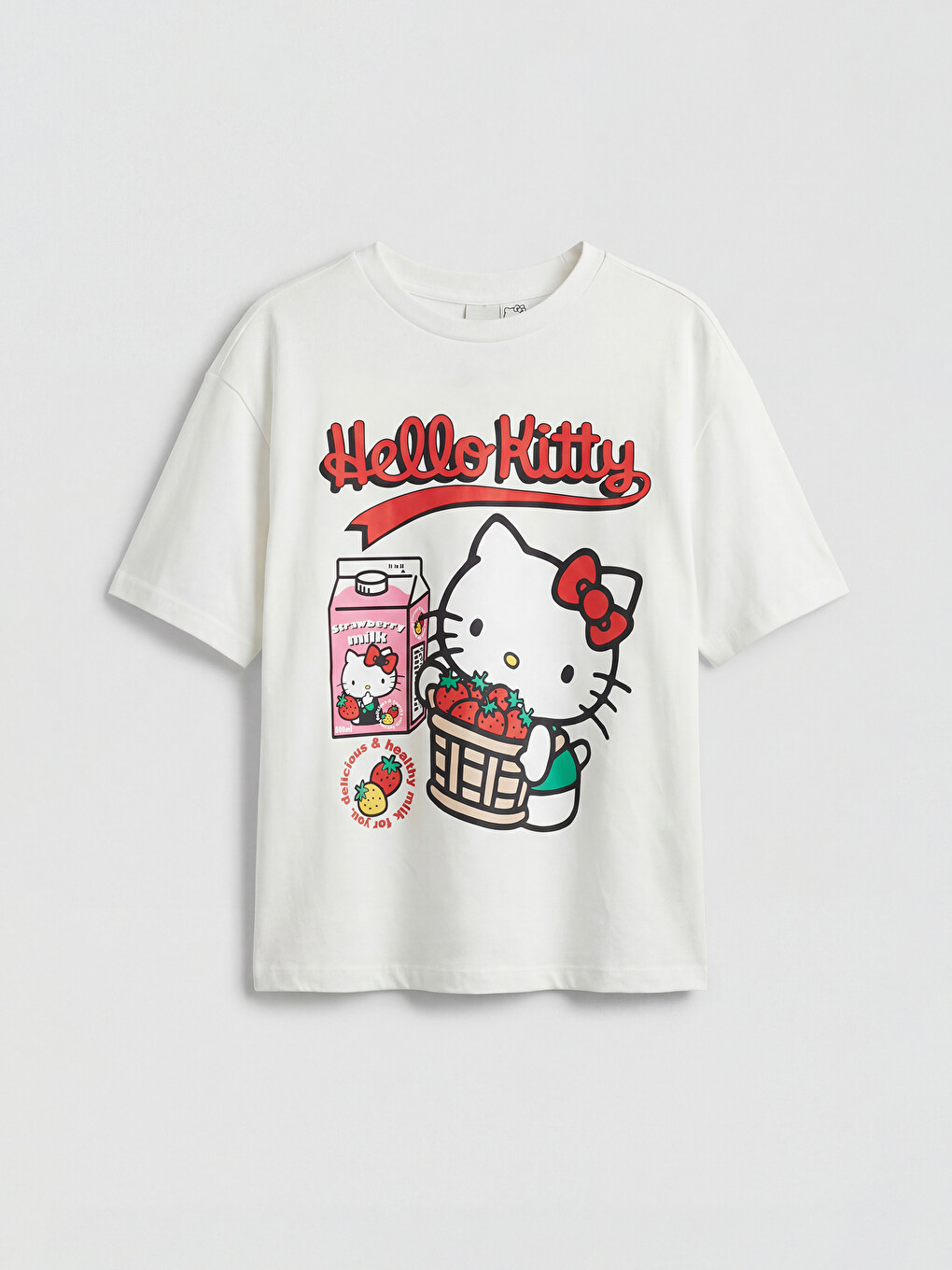 Hello Kitty Printed Girls' T-shirt And Pants-2