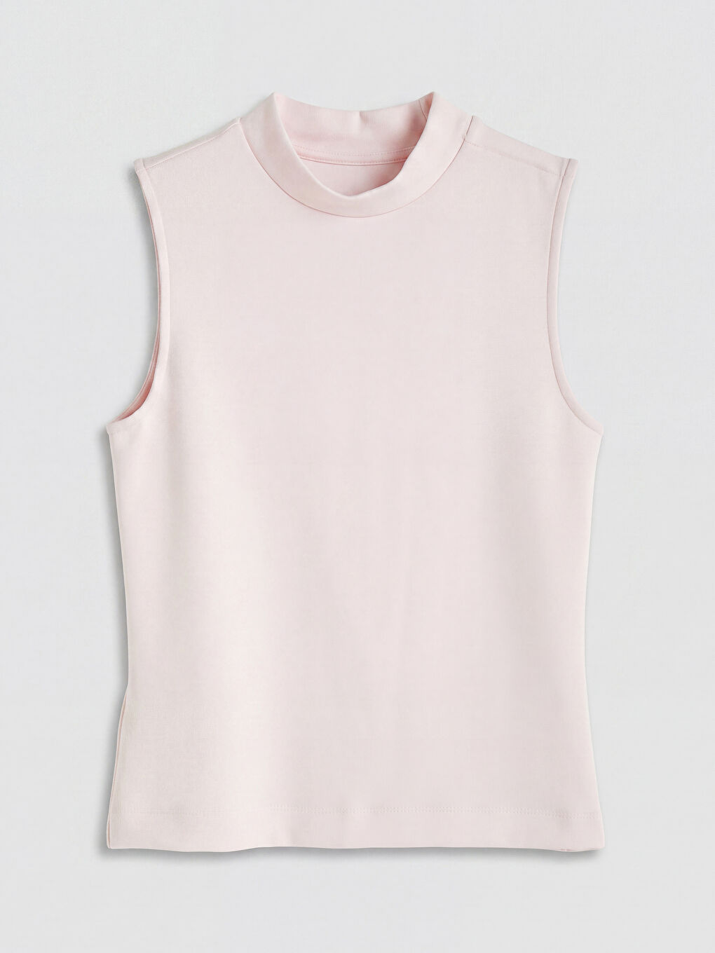 Pembe Kolay Giyilebilir Yandan ve Omuzdan Çıtçıtlı Bluz
