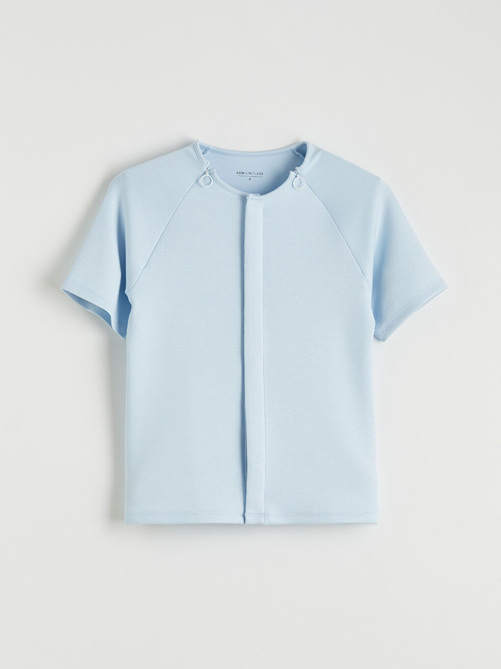 Mavi Bisiklet Yaka Soft Touch Kadın Tişört-4