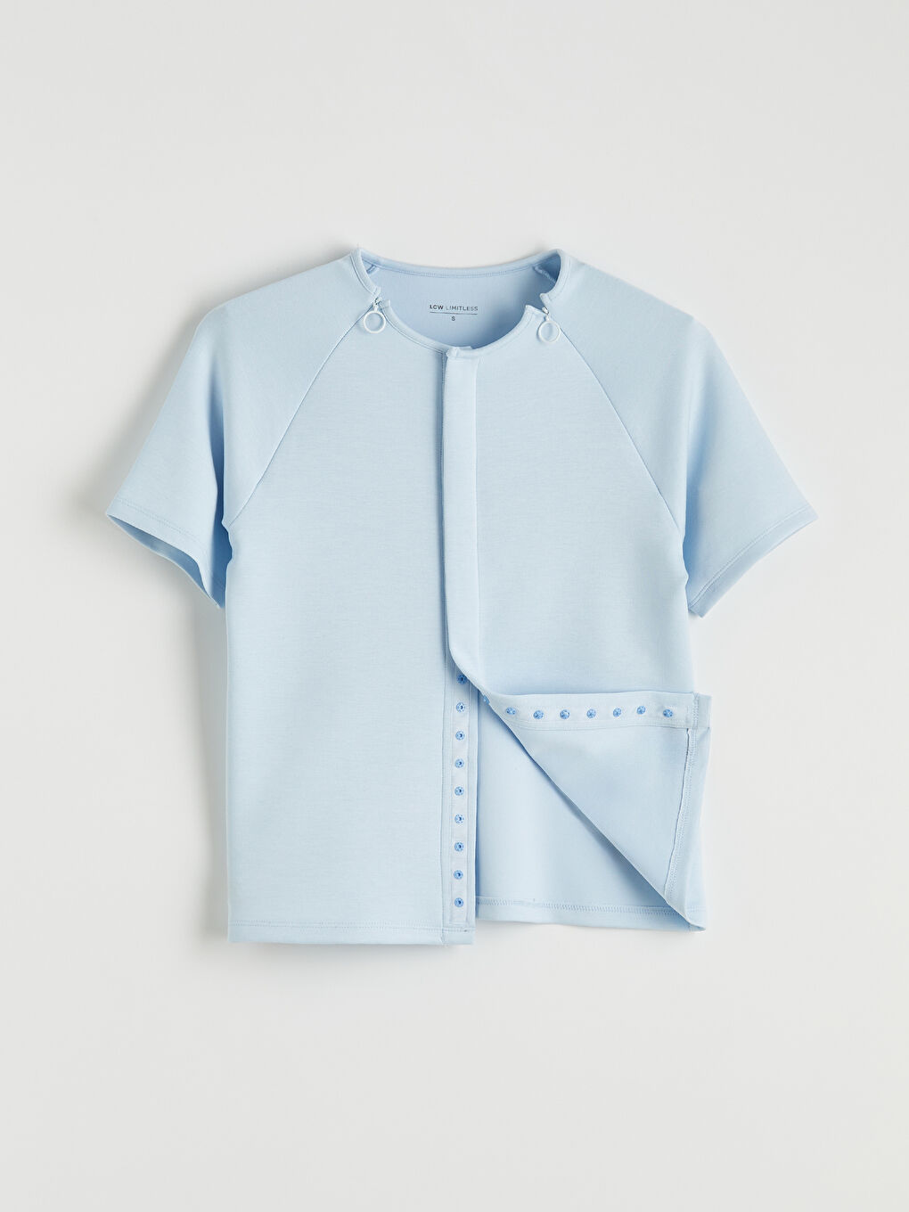 Mavi Bisiklet Yaka Soft Touch Kadın Tişört-5