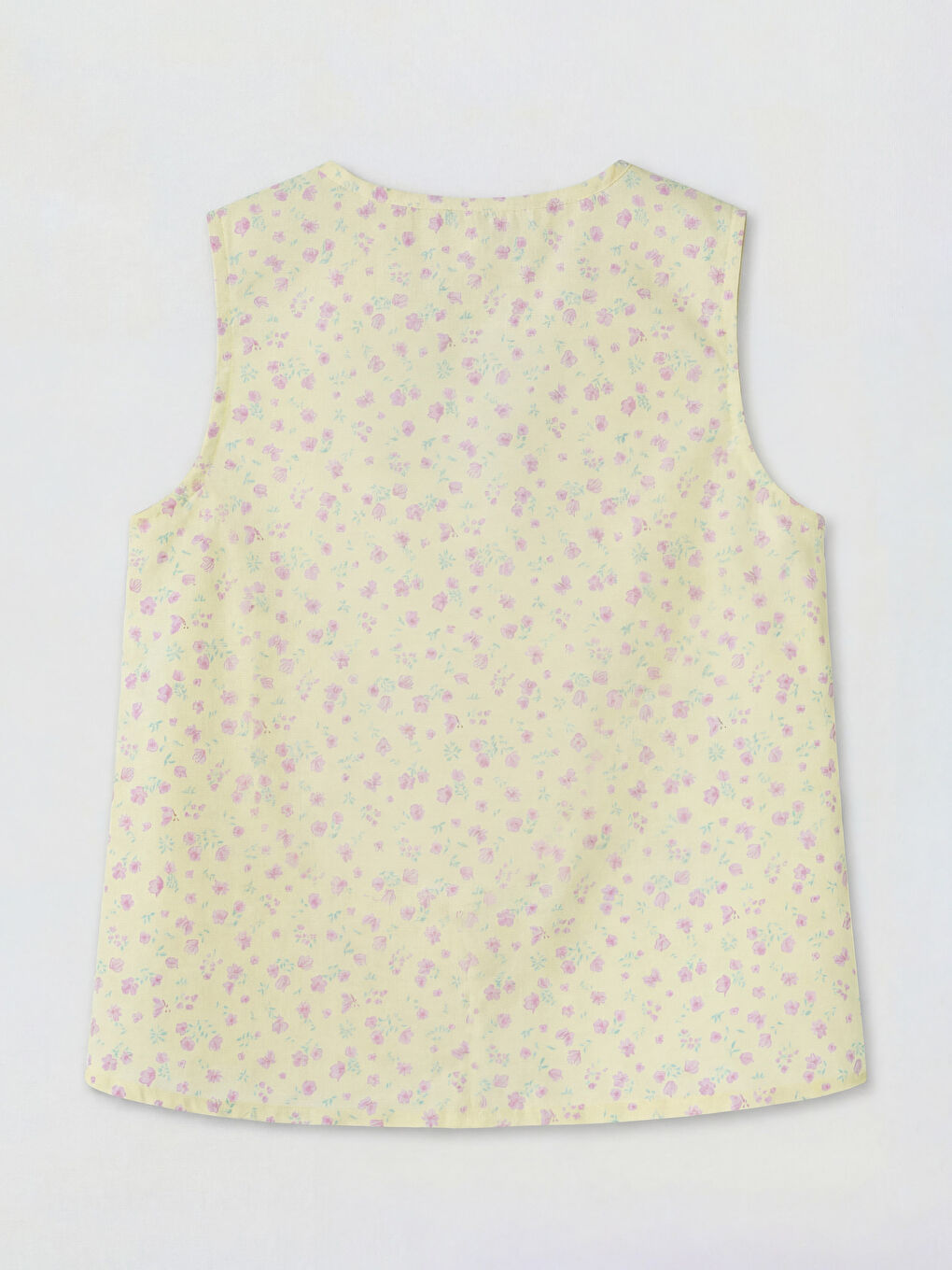 Pembe Fiyonk Detaylı Çiçek Baskılı Kız Çocuk Takım-2