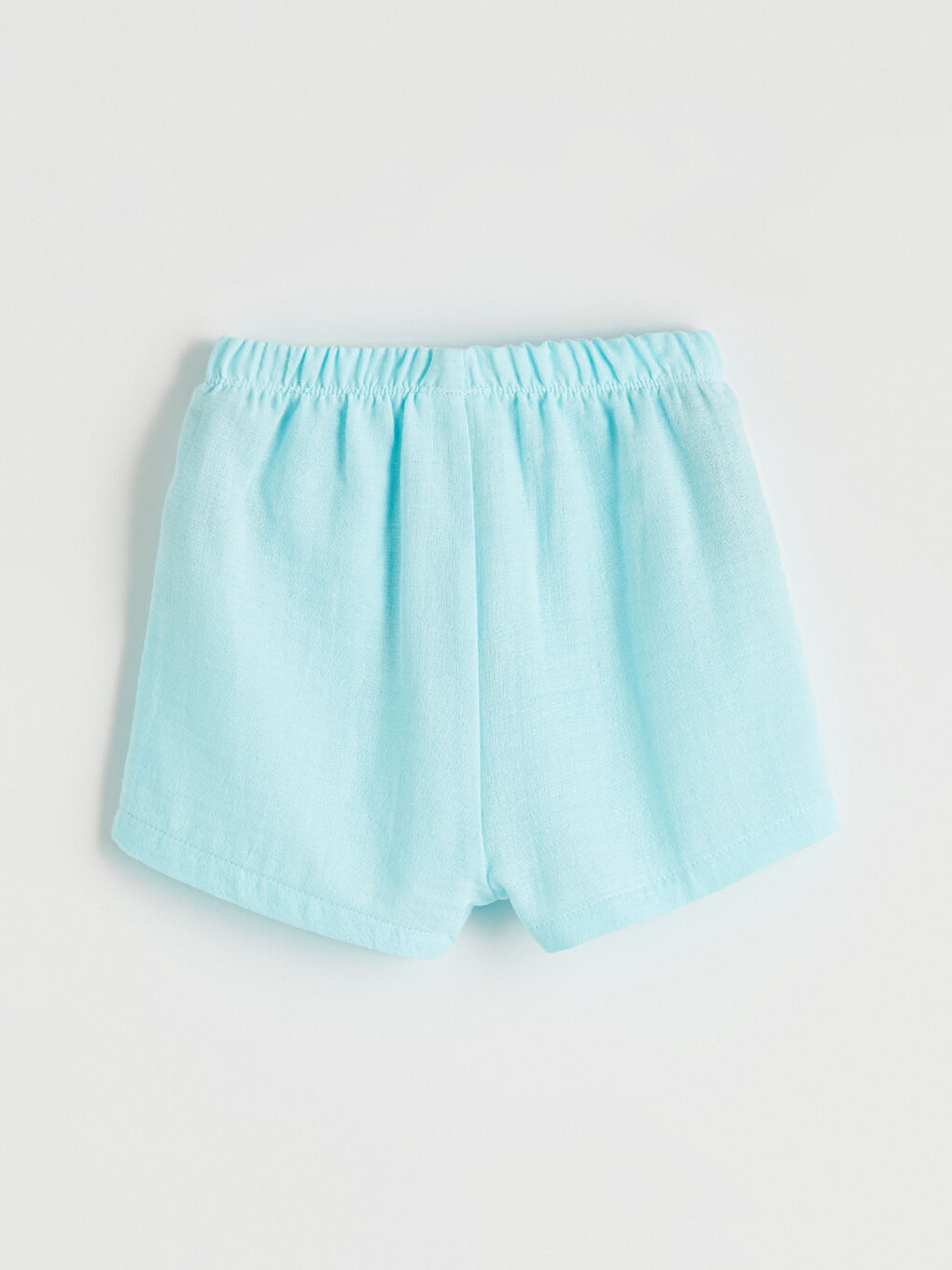 Yeşil Bisiklet Yaka Kız Çocuk Bluz Ve Şort 2'li-6