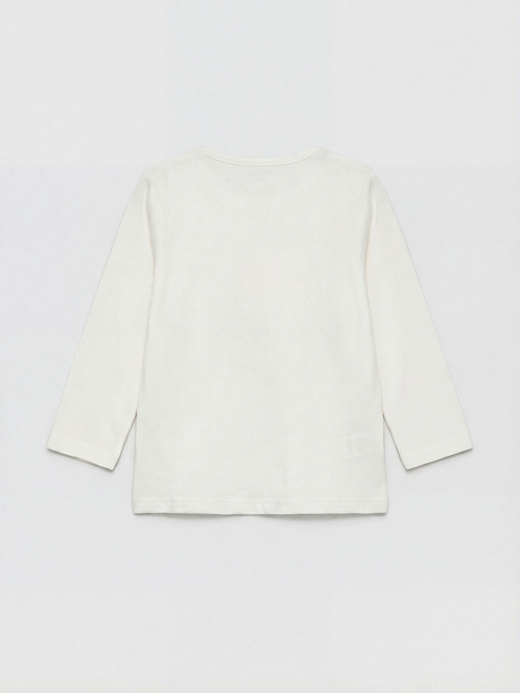 Crew Neck Printed Girls' Pyjamas Set-2