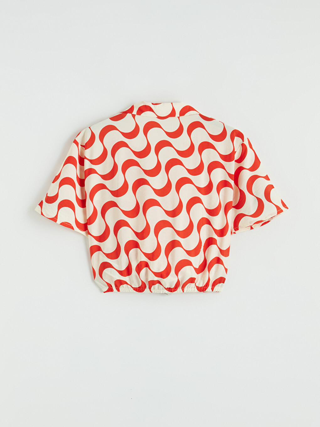 Woman Red Shirt-5