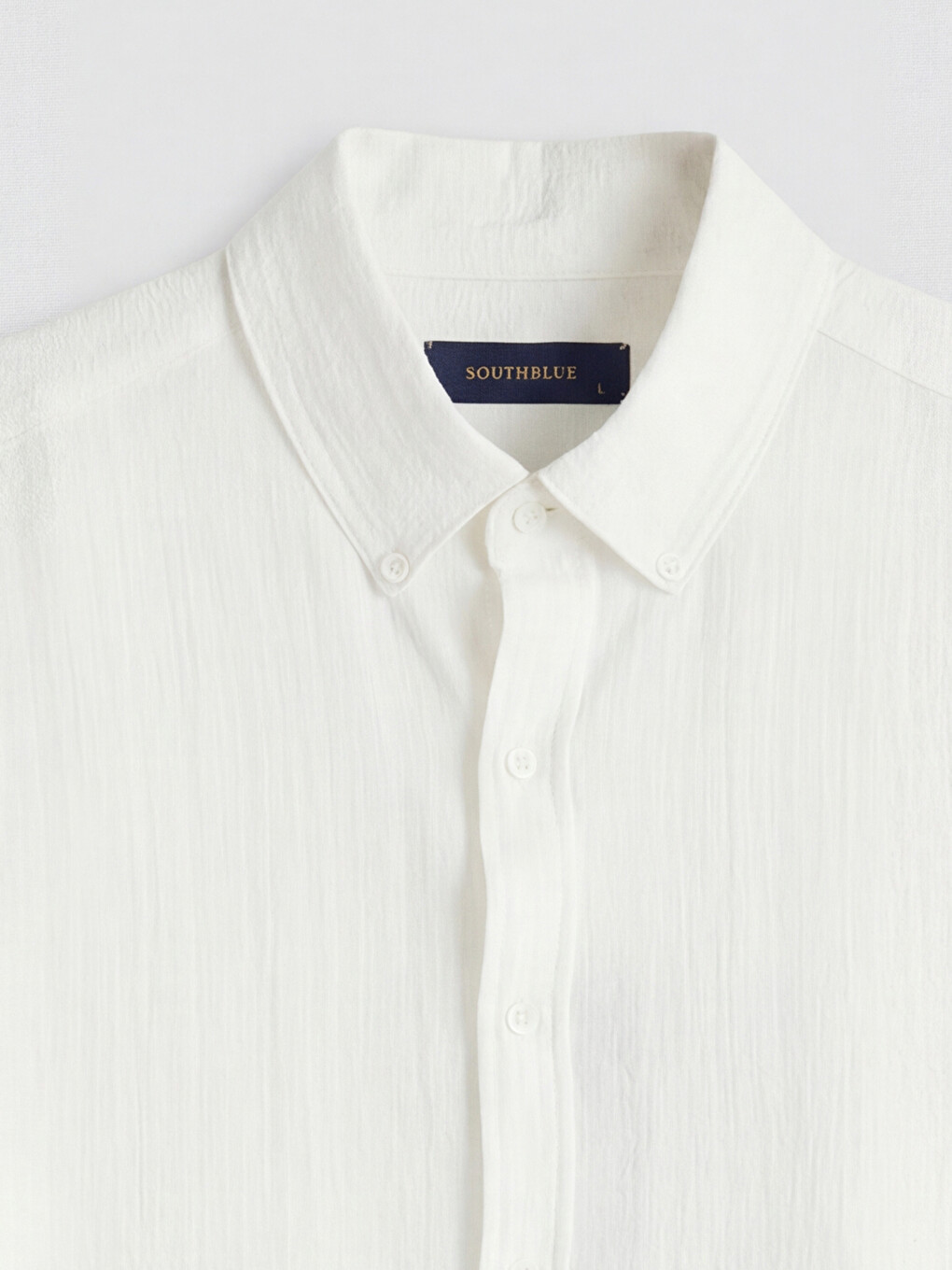 Regular Fit Men's Basic Textured Shirt-6