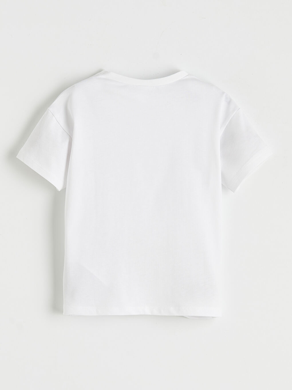 Mor Bisiklet Yaka Baskılı Kız Çocuk Tişört ve Tayt-2