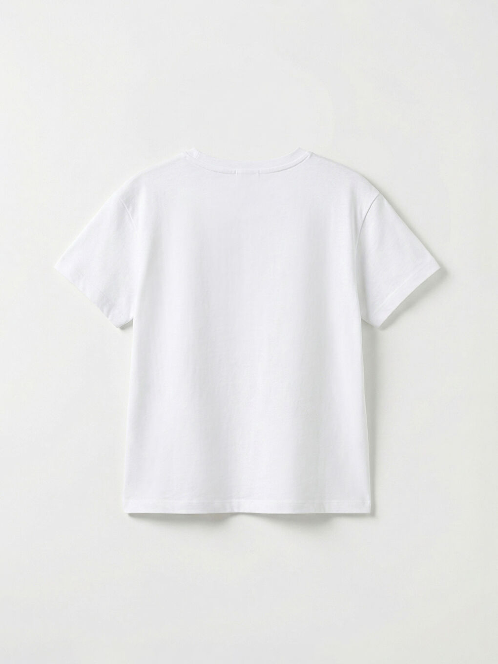 Lila Kız Çocuk Kelebek Baskılı Tişört ve Tayt	-2