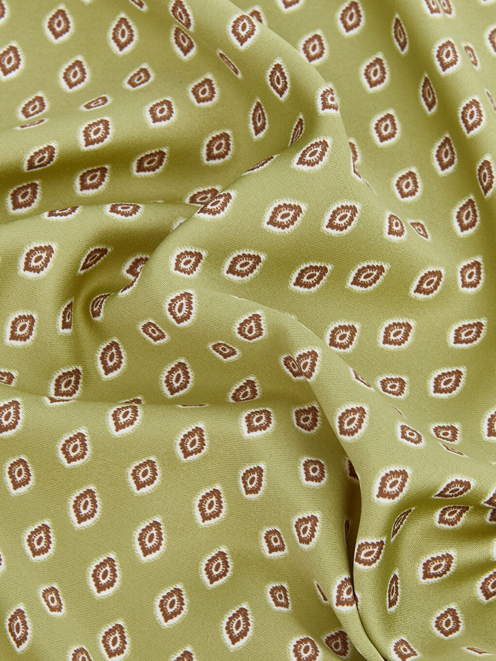 Kahverengi Desenli Kadın Bandana  2'li-2