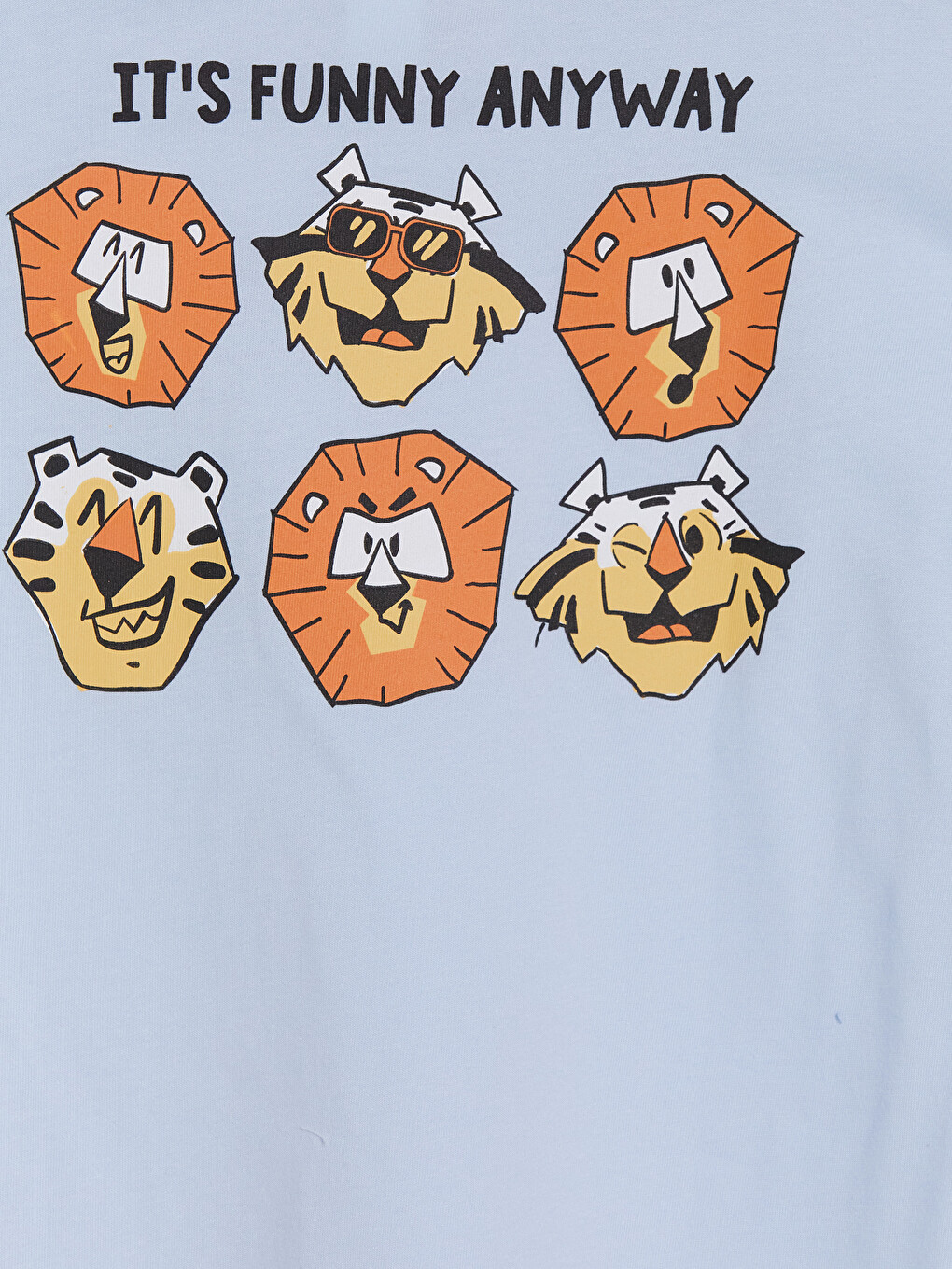 Crew Neck Printed Boys' T-Shirt 2 Pack-7
