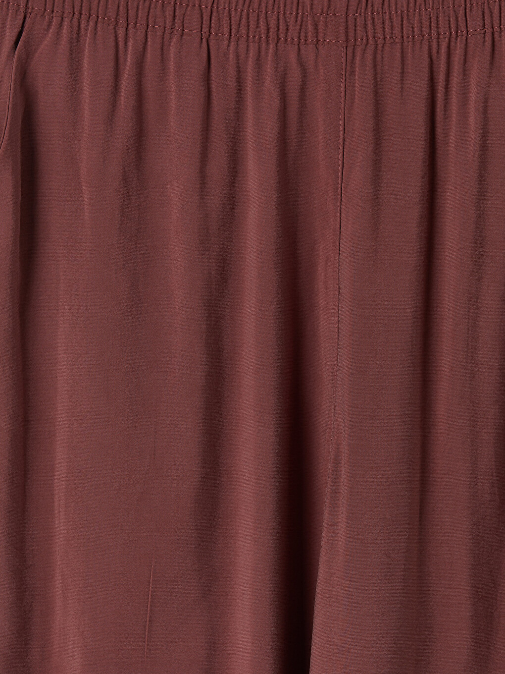 Elastic Waist Wide Leg Women's Trousers-6