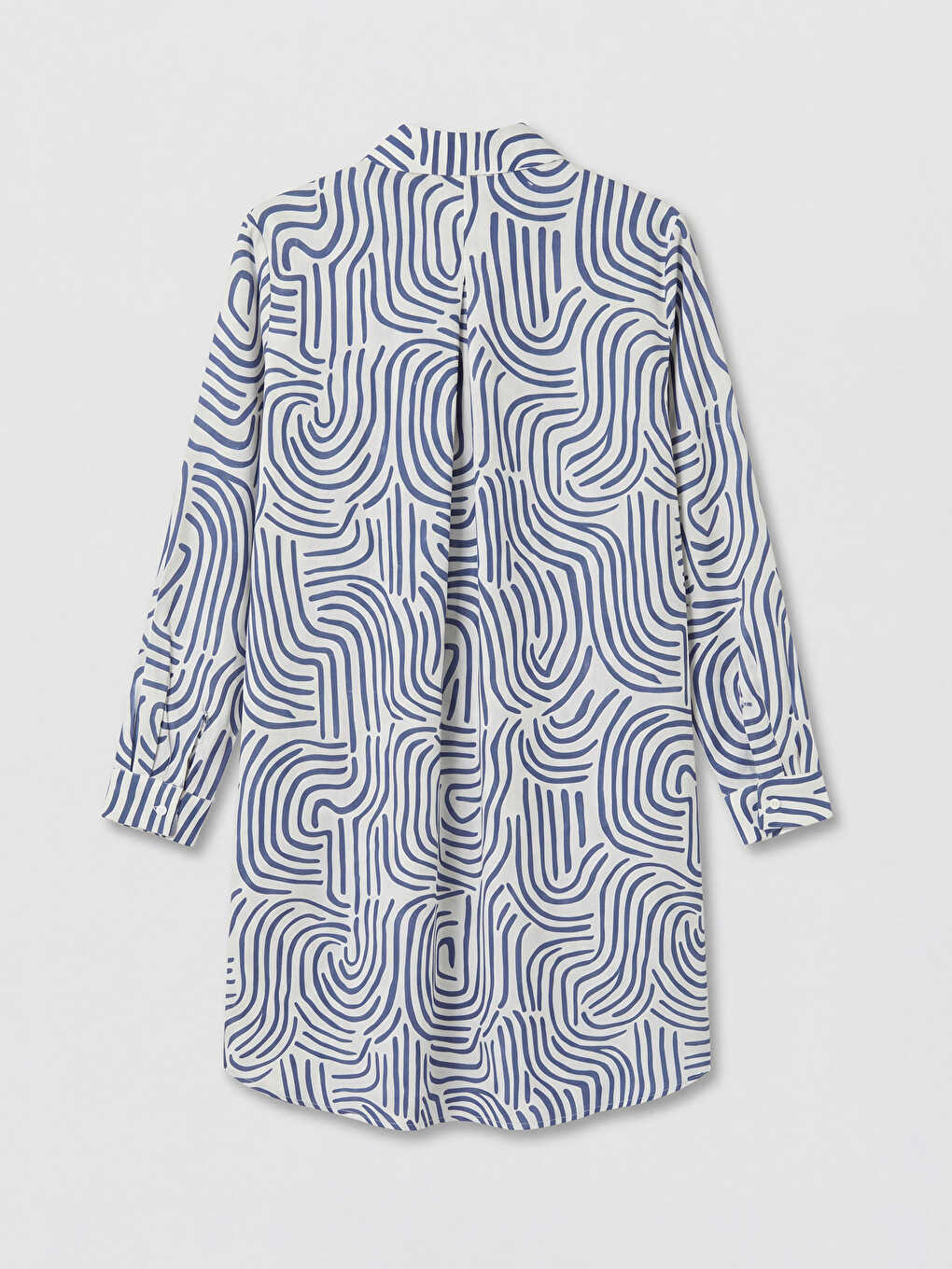 Patterned Women's Shirt Tunic-5