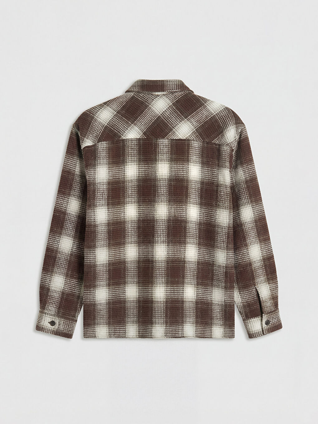 Kahverengi Regular Fit Erkek Gömlek Ceket-1