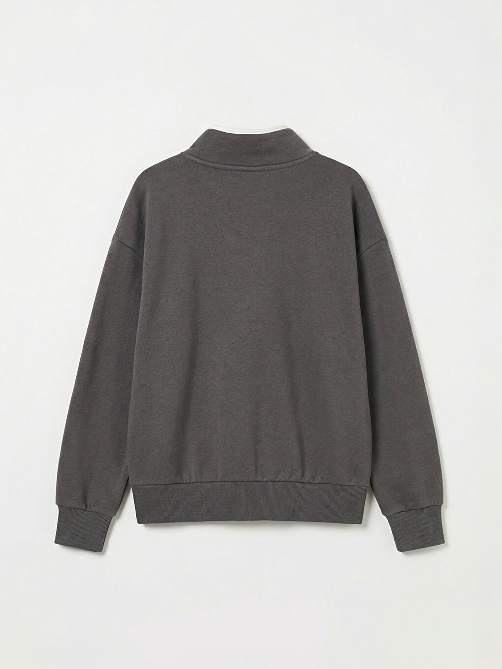 Dik Yaka Kız Çocuk Sweatshirt ve Tayt-2